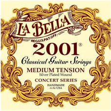 LA BELLA 2001MT 2001 Medium Tension Комплект струн 