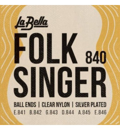 LA BELLA 840 Folksinger Комплект струн