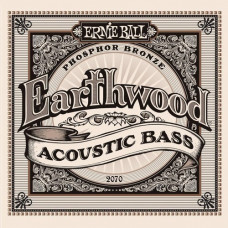 ERNIE BALL Ernie Ball 2070 strings for Earthwood Phosphor Bronze Acoustic Guitar Bass (45-55-80-95)