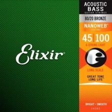 ELIXIR ELIXIR 14502 струны для бас-гитары NanoWeb 